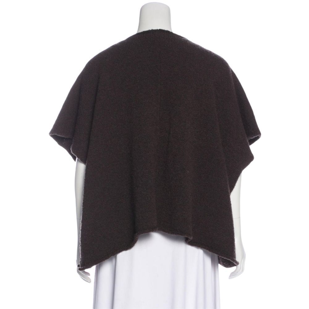 ESKANDAR Brown Wool Boxy Sweater M - Picture 5 of 7